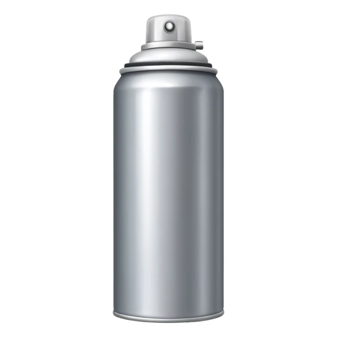 a can of hairspray sticker