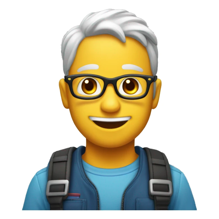 crea un emoji con il numero 1 e la scritta CHALLENGE sotto. Deve rappresentare una sfida da superare sticker