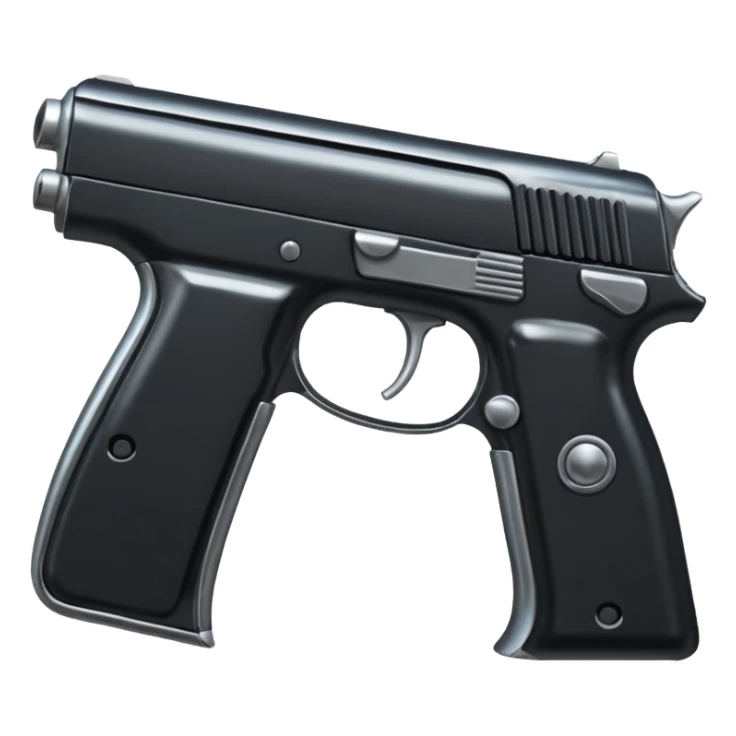 Pistola arma sticker