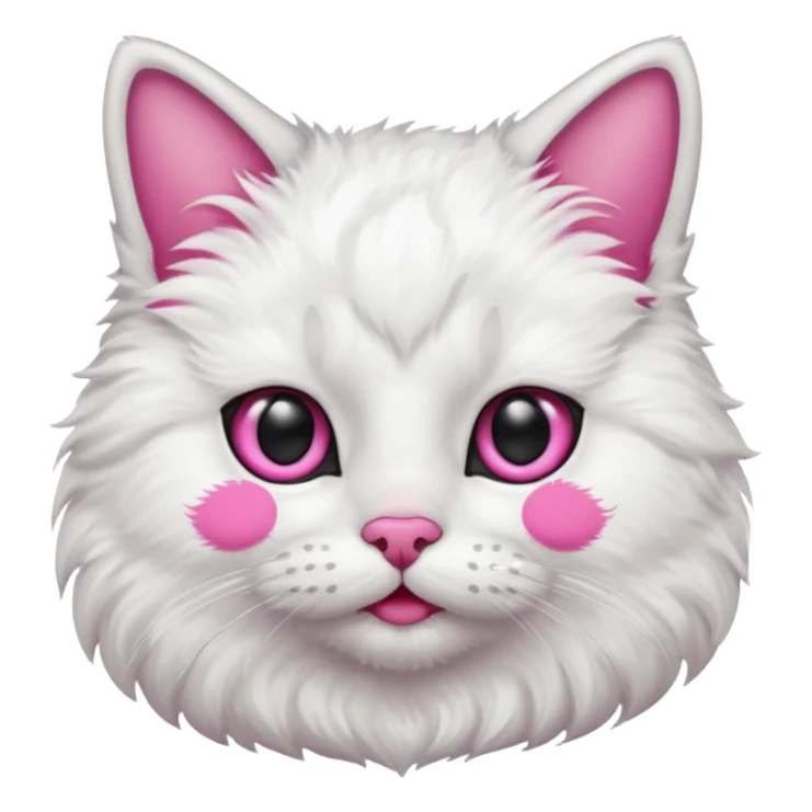 Give me cat with mustache black mustache  sticker