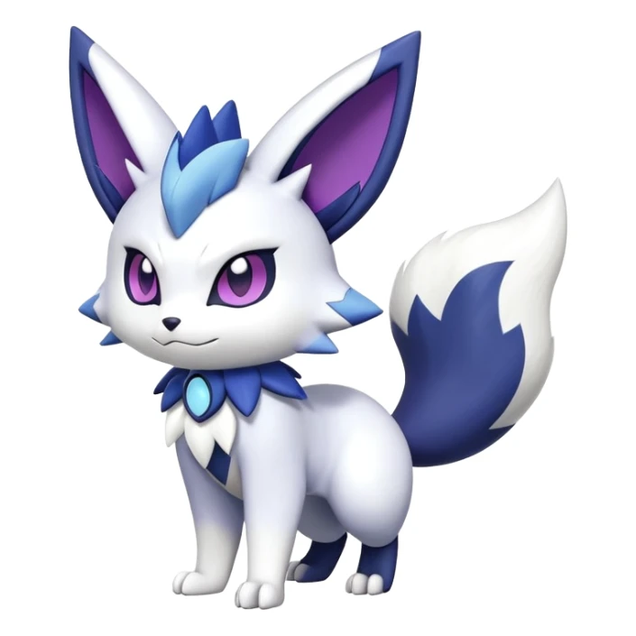 Zangoose-Meowstic-Fakémon-hybrid-creature (full body)  sticker