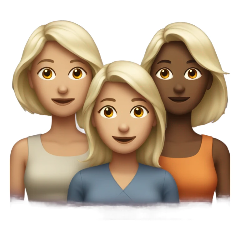 3 women in Australia  sticker