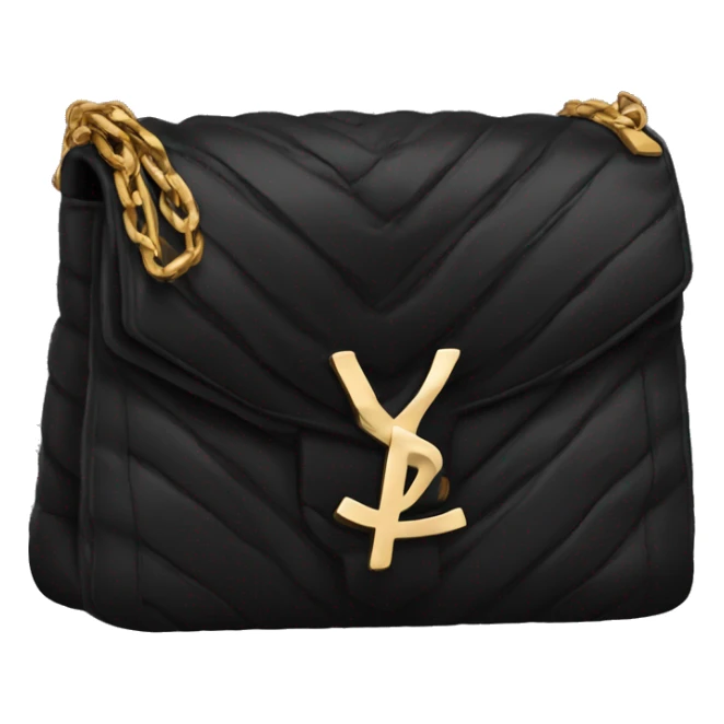 Little black ysl bag sticker