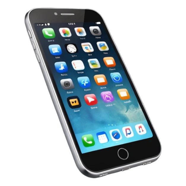 Quero uma desenho de celular e em baixo quero uma frase escrita ass vendendo esse celular em português  sticker