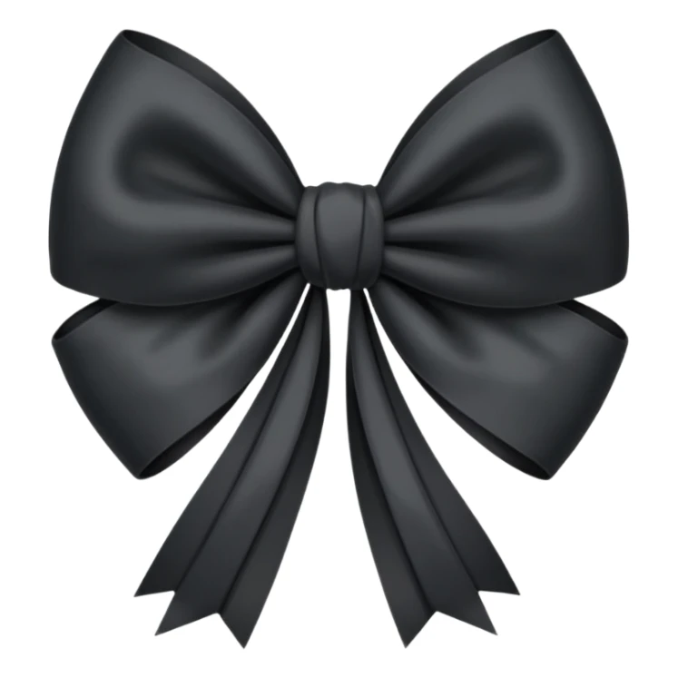 Lazo Negro luto para whatsapp sticker