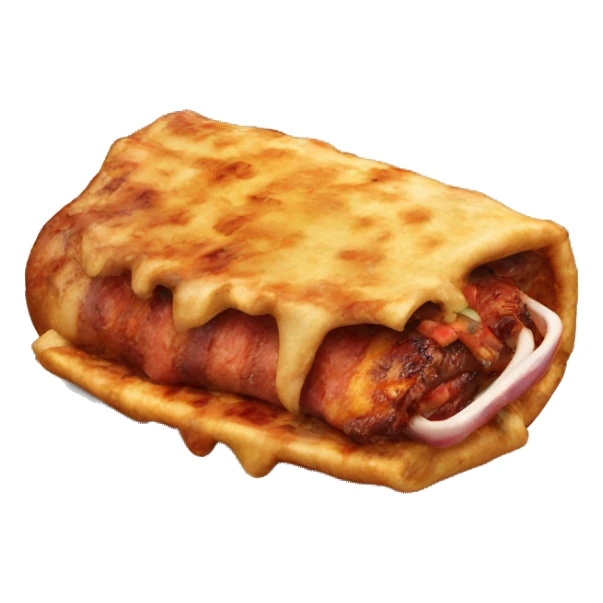 un trompo grande de carne al pastor sticker