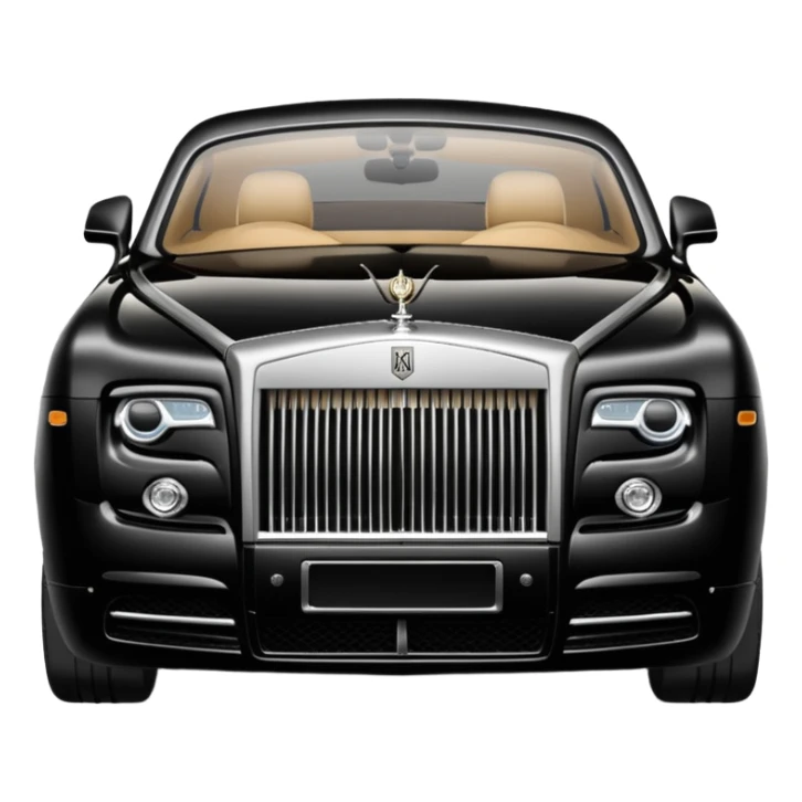 rolls royce noire droptail image to emoji sticker