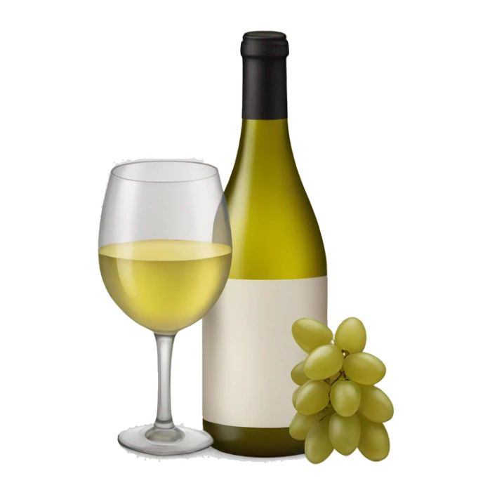 White wine  sticker