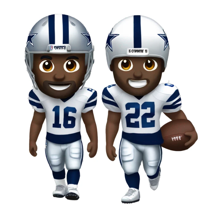 NFL football player, Dallas cowboys, punt   sticker