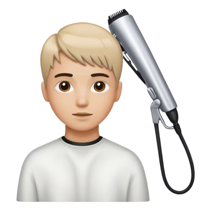 At the hairdresser  sticker