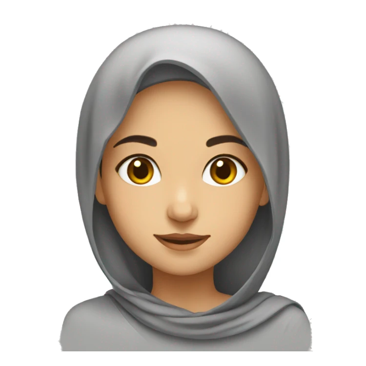 Iranian girl sticker