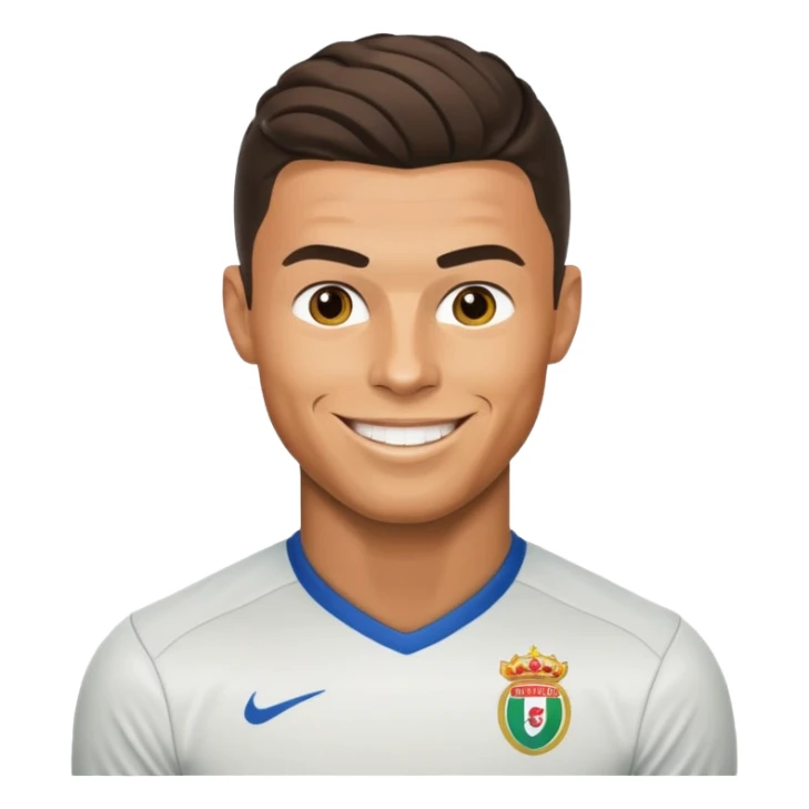 Cristiano Ronaldo football emojis sticker