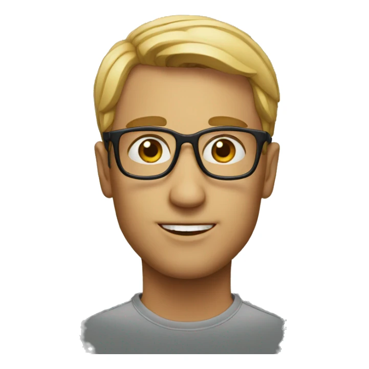 very smart face sticker