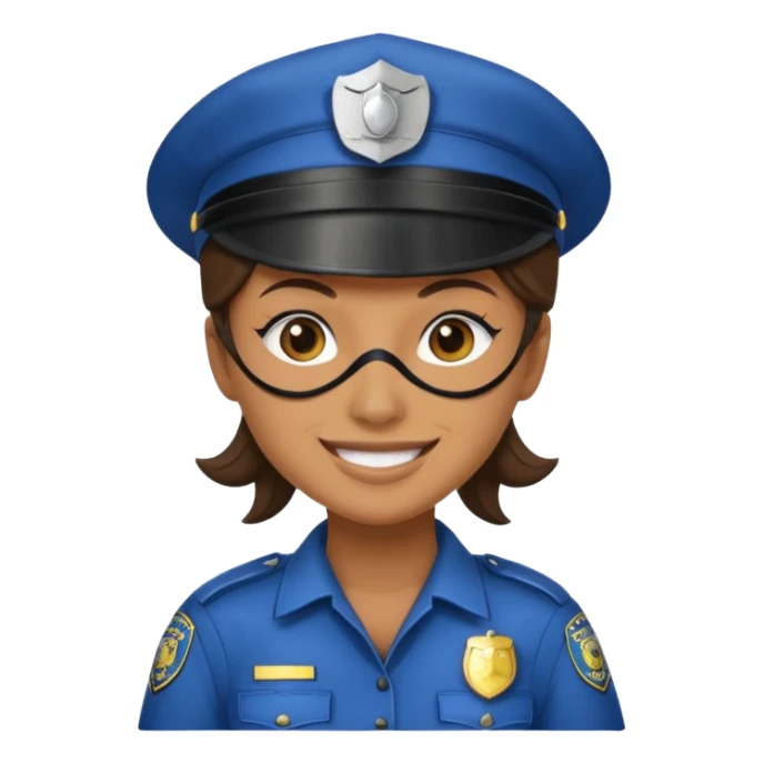 thief, Police hat, thief mask, thief dress. sticker