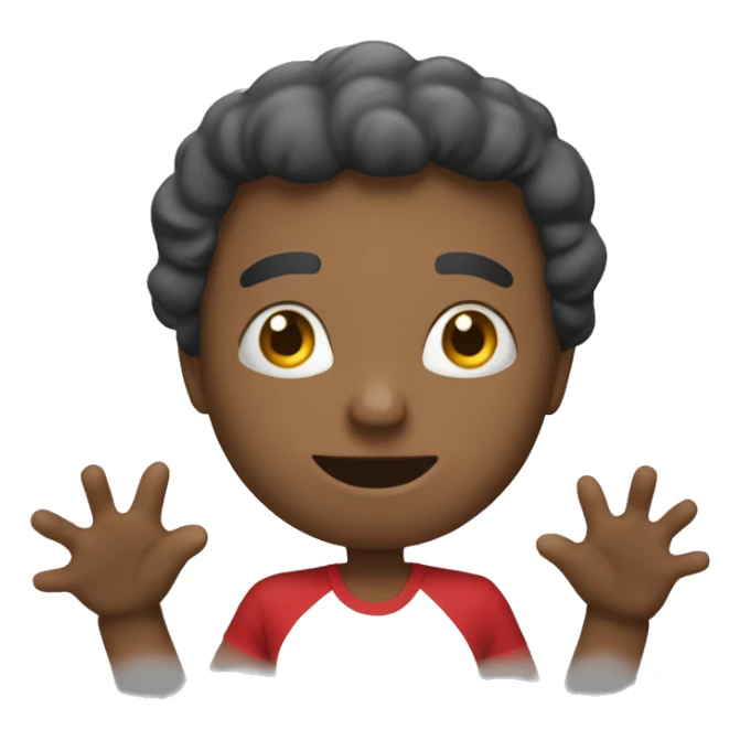 jul qui fait sont signe avec les doigts sticker