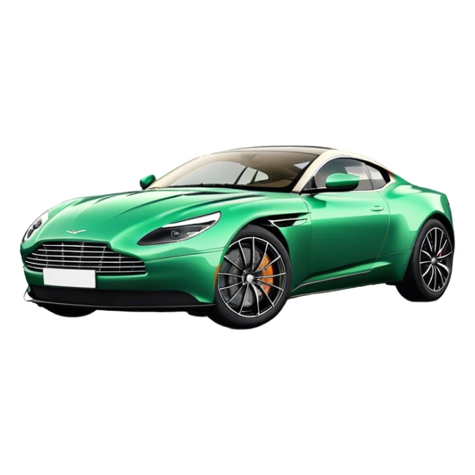 Aston Martin DB11 - Aston Martin (Model Year: 2022) (Iconic colour: Green) sticker
