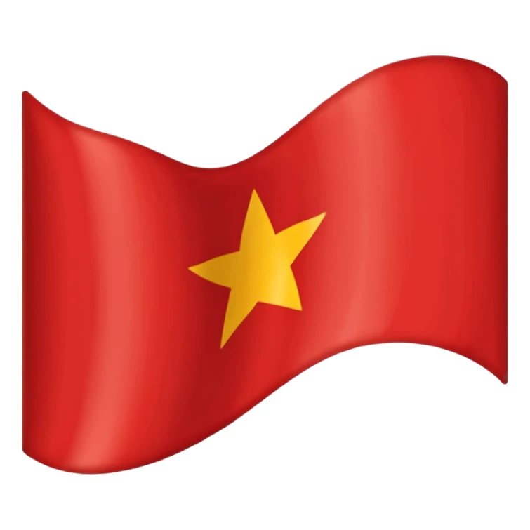 Crea un emoji de una bandera  sticker