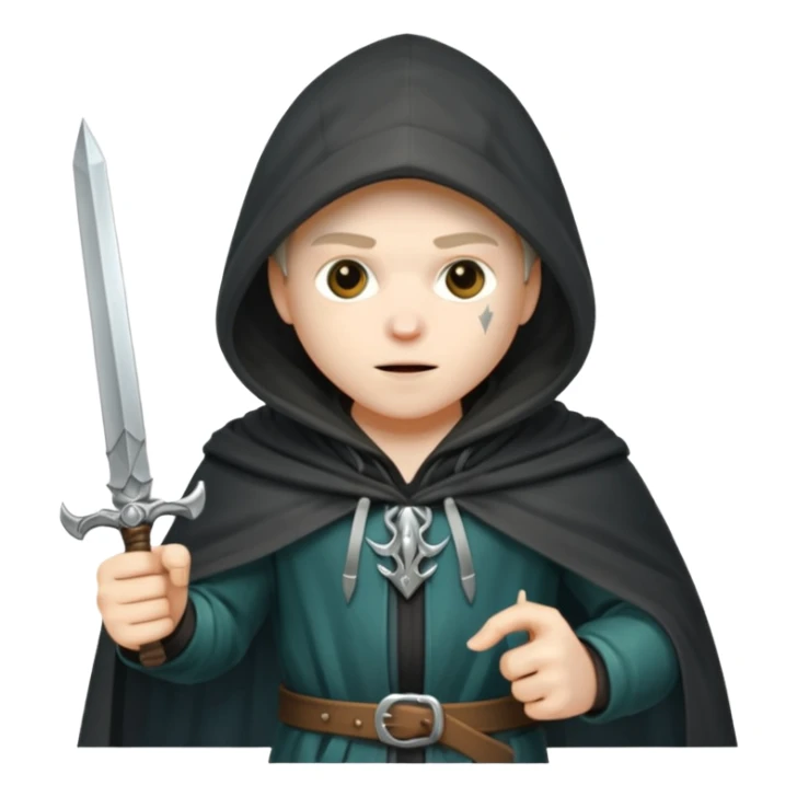 create a dnd style bandit_rogue.png for units that drank an invisibility potion using 48x48 pixels size sticker