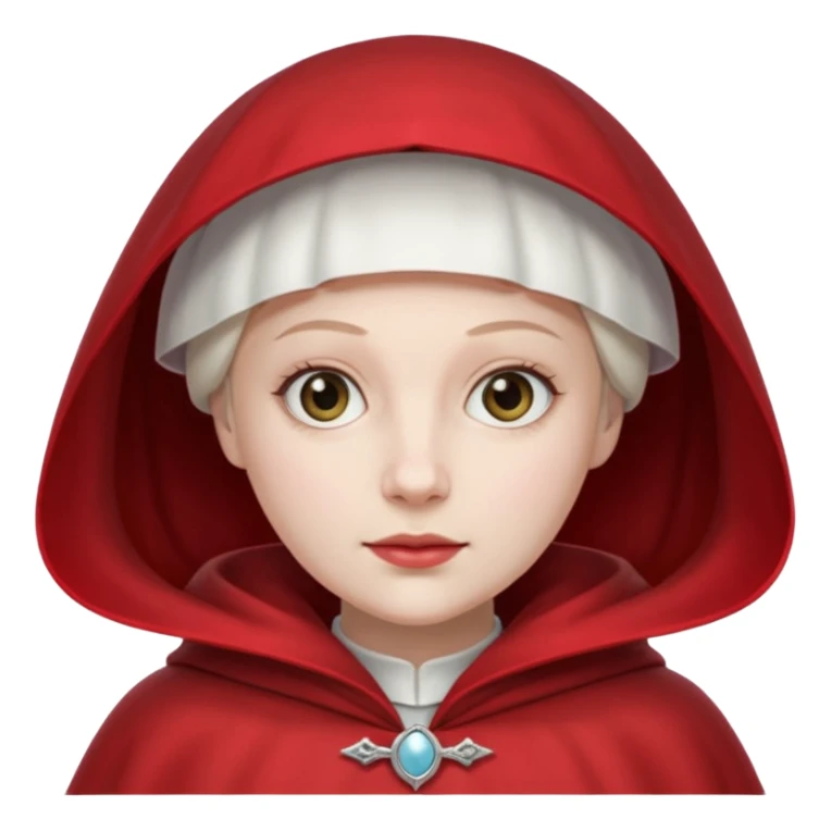 mujer de la portada de  el libro el cuento de la criada sticker