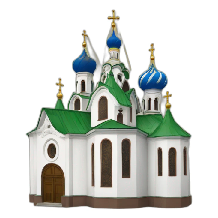 Saint basil church in russia sticker