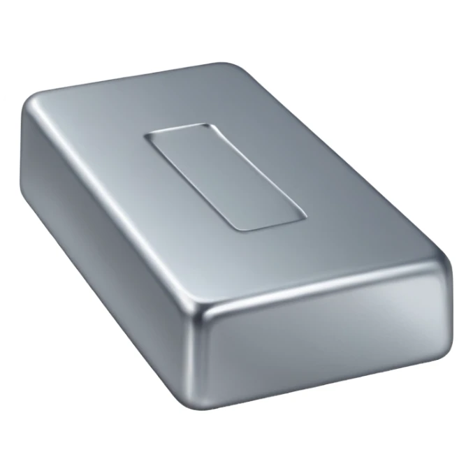 lingote de plata sticker