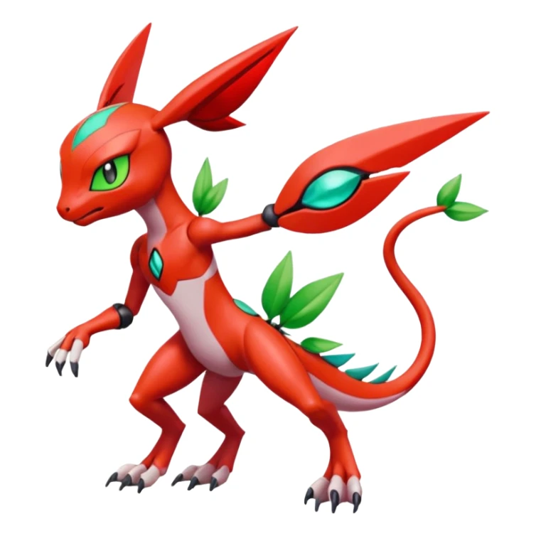 Meloetta-Guilmon-Scizor-Pokémon-Digimon-Fakémon-creature sticker