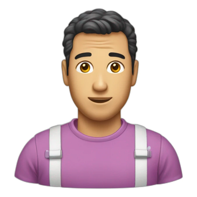 Qué tenga una camisa de cárcel y una mascara sticker