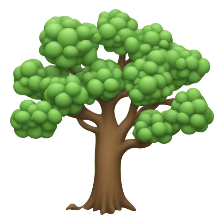 Tree Growing Trees sticker