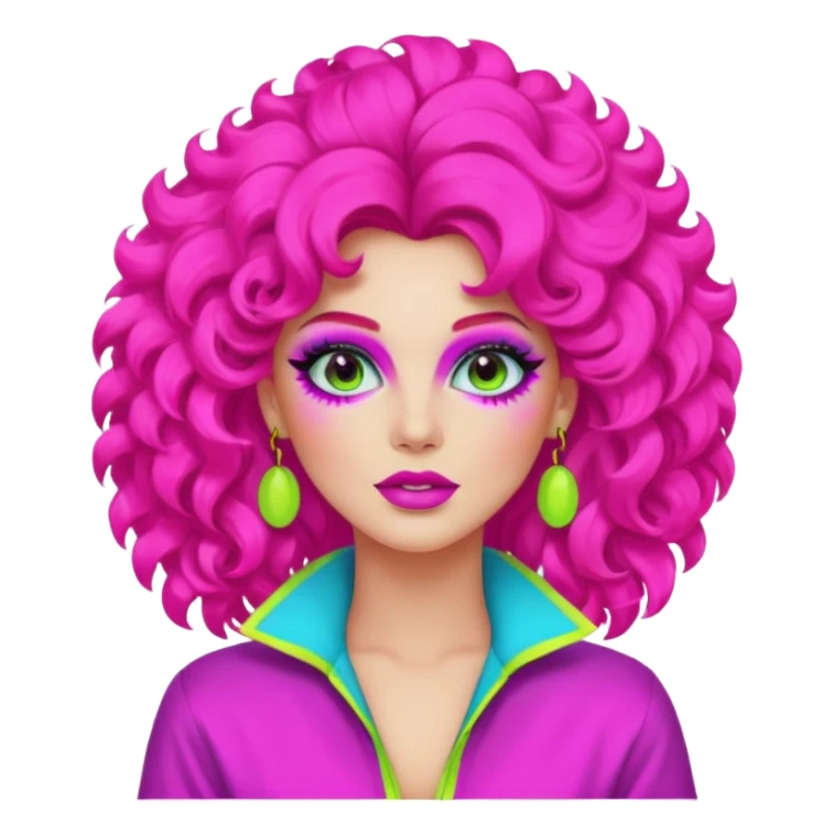 80'S CELEBRITY GIRL sticker