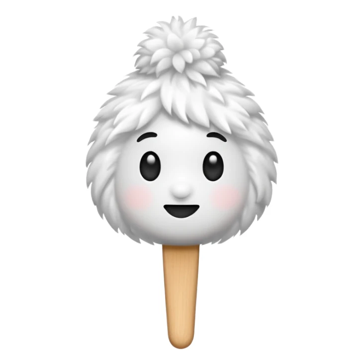 A q-tip emoji with no face sticker