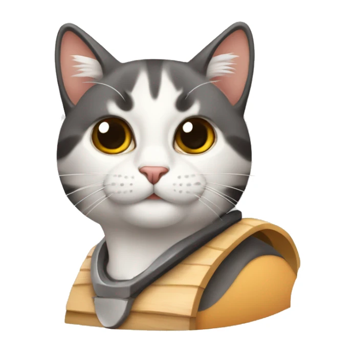 Gato vendedor de Natura cosméticos  sticker