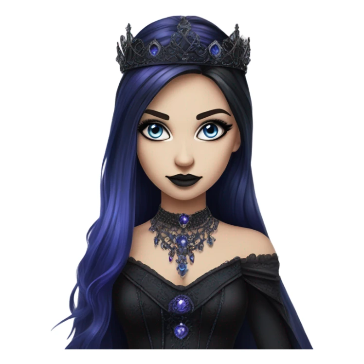 raven queen from mattel ever after high sticker