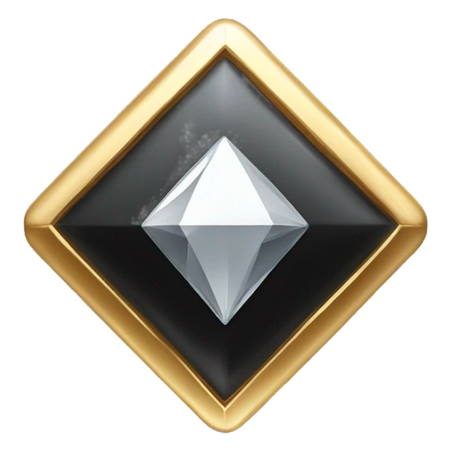 gold and Black diamond youtube playbutton sticker
