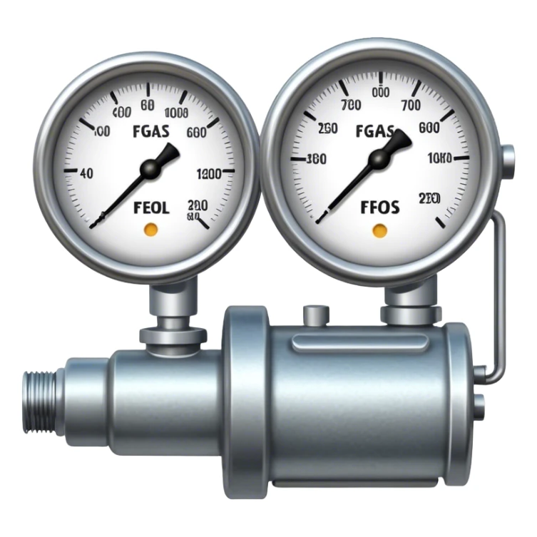 taratura strumenti FGas sticker
