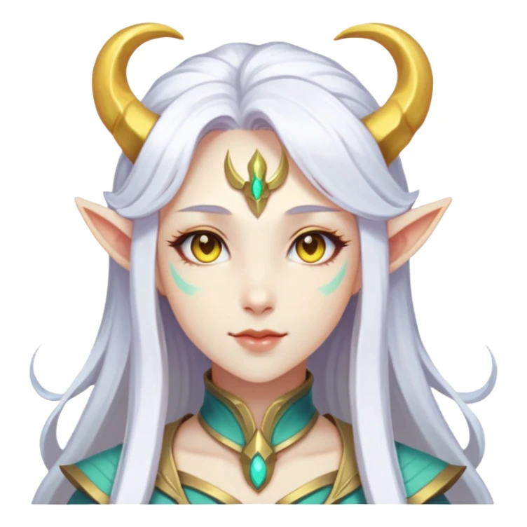 Soraka from League of Legends sticker