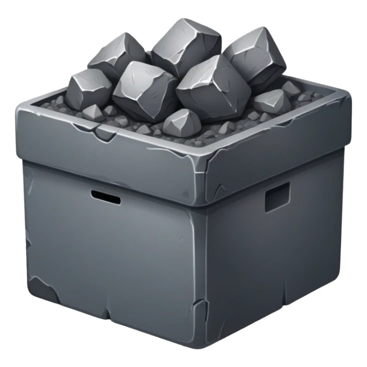 A box of rare earth ore sticker