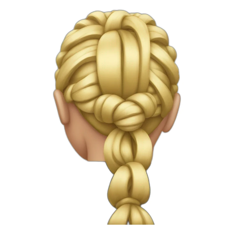 tied-girl-back-focus sticker