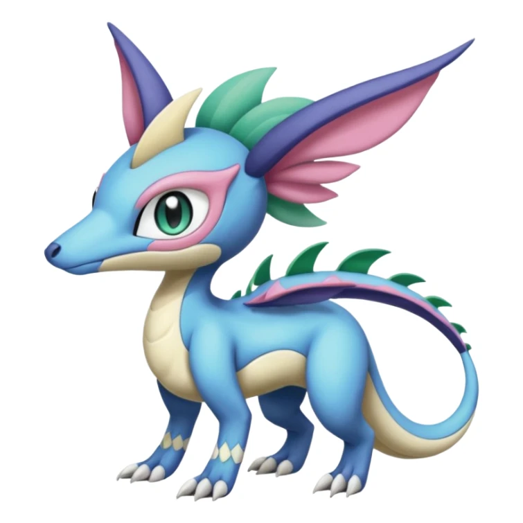 Meloetta-Sergal-Cresselia-Palkia-Stitch-Fakémon-creature-hybrid sticker