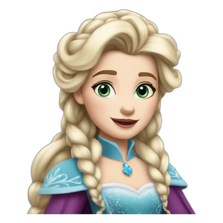 Anna la reine des neiges sticker