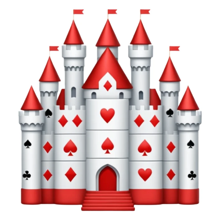 card castle sticker