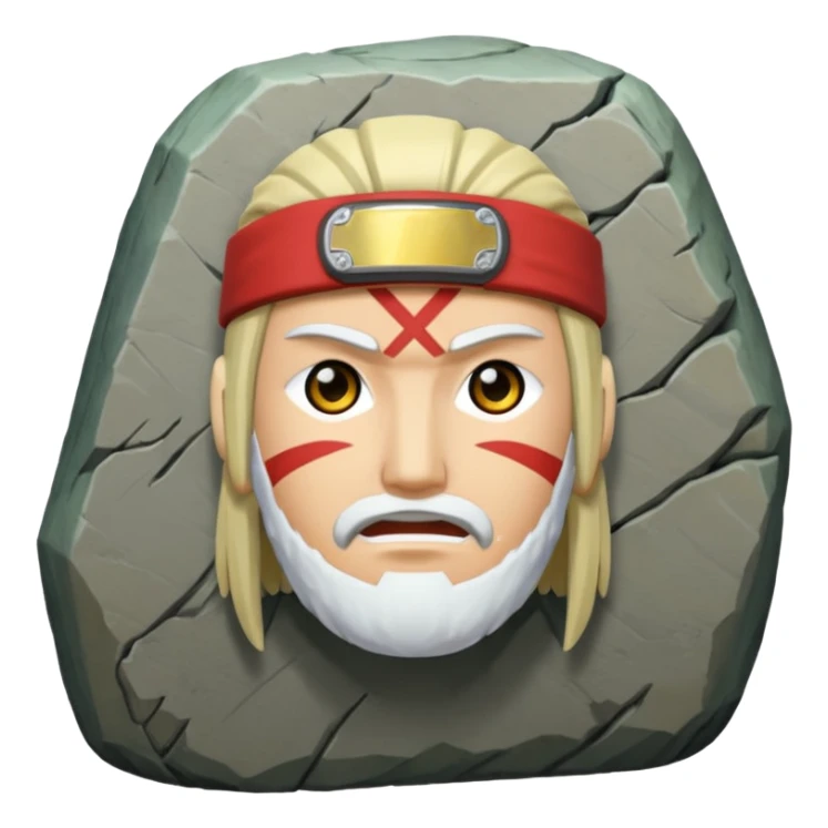 Hokage Rock in naruto flim sticker