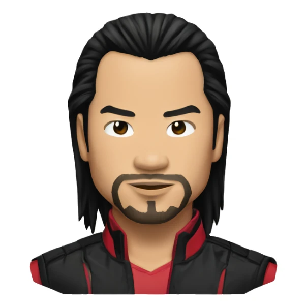 Shinsuke Nakamura the Japanese WWE Wrestler sticker