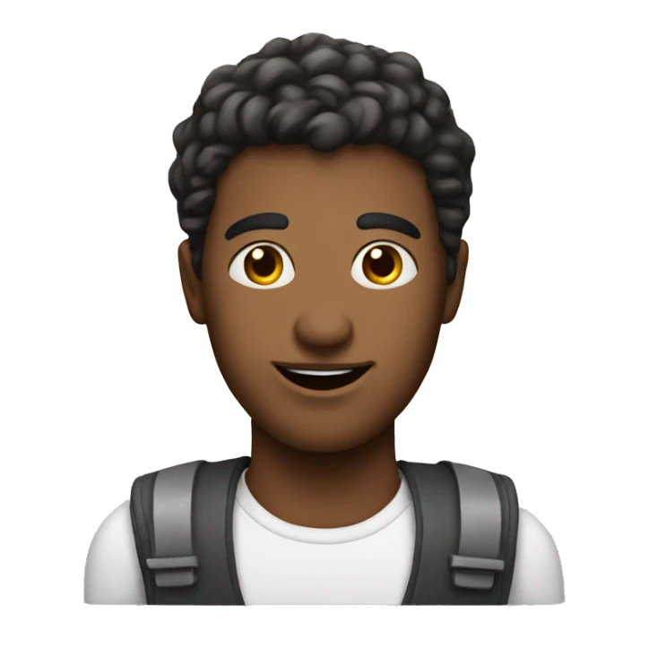 Guy with a sign that says bet that sticker