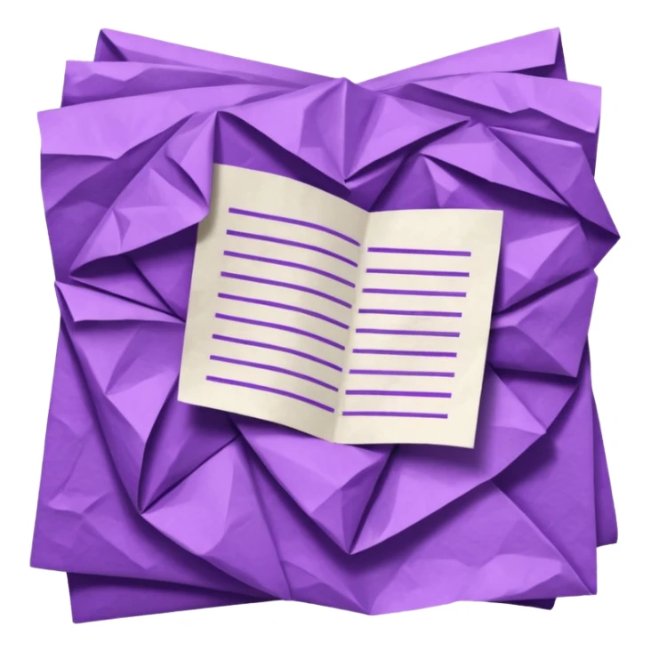 purple notes sticker