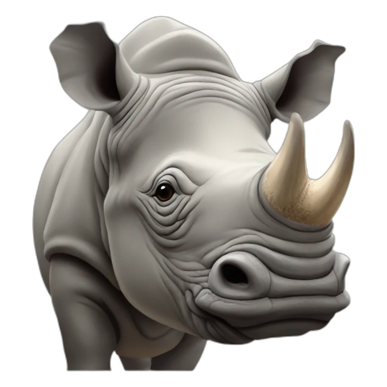 rhino-party sticker