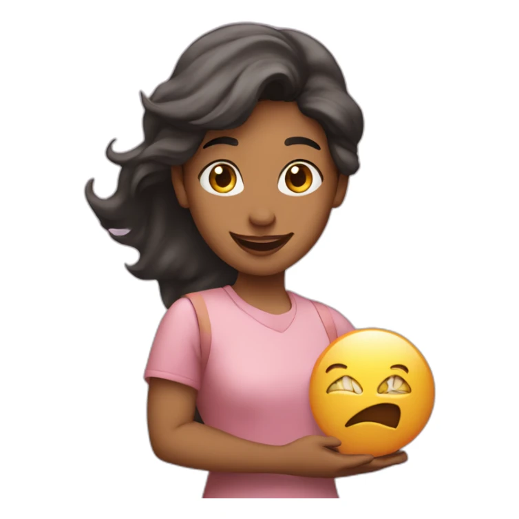 Person holding a sign that reads “Happy Birthday Priya” sticker