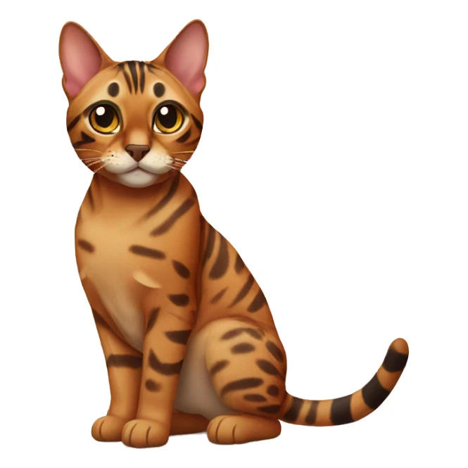 Bengal cat  sticker