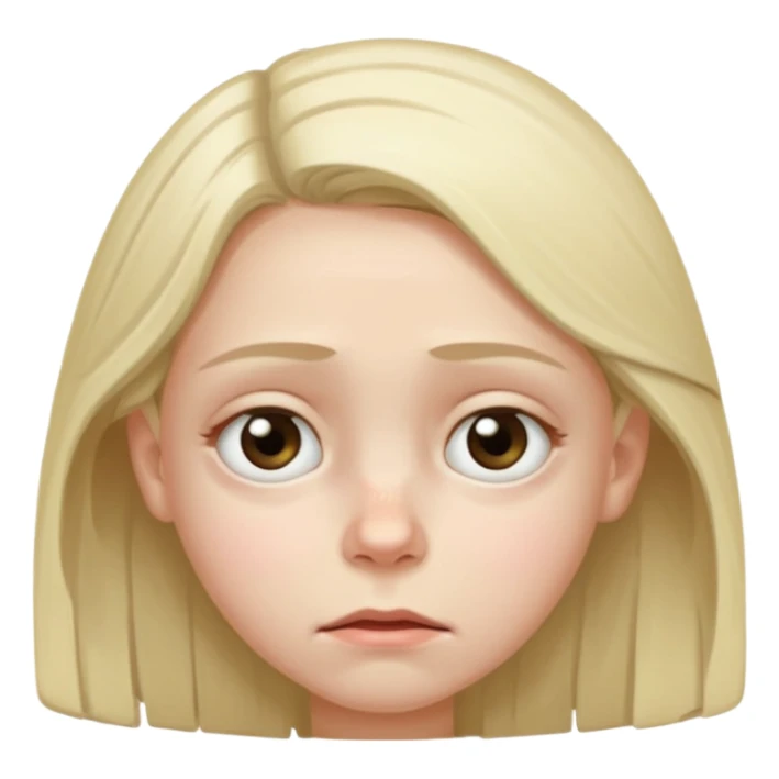 tired female aged 10 emoji sticker