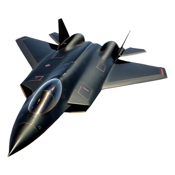 SR-71 Blackbird - Lockheed Martin (Stealth Grey) A sleek, high-speed reconnaissance aircraft with an elongated, needle-like fuselage and a smooth, aerodynamic design. The body is finished in a deep, matte jet-black with subtle panel lines and heat-resistant detailing. Its twin engines are seamlessly integrated into the structure, with sharp, swept-back wings that emphasize speed and stealth. The cockpit canopy is tinted, adding to its mysterious, high-tech aesthetic, while the overall silhouette exudes an aura of unmatched velocity and secrecy. sticker