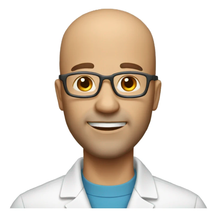 professor-infectious disease specialist, 42-year-old man sticker